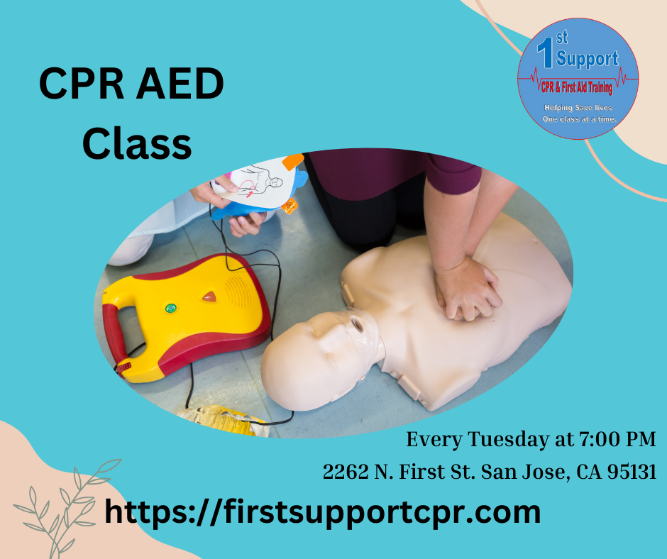 CPR AED Class in San Jose California