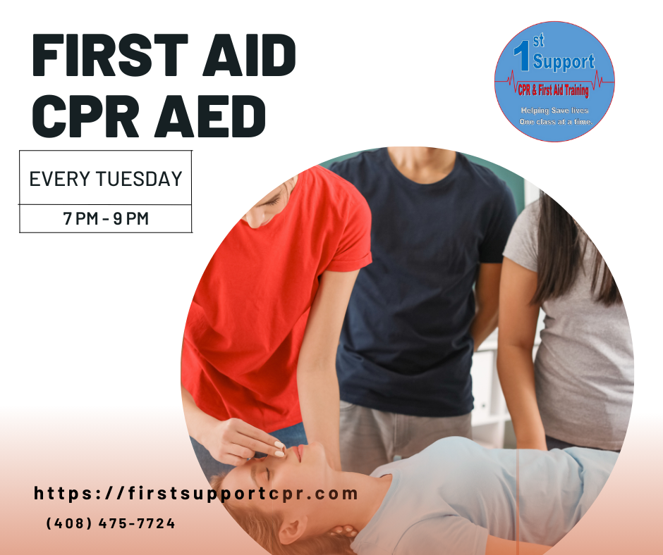 First Aid CPR AED IN San Jose California