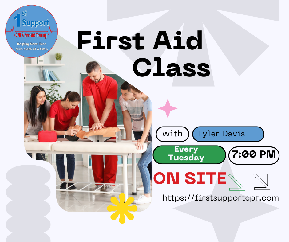 First Aid CPR CLASS IN SAN JOSE CALIFORNIA